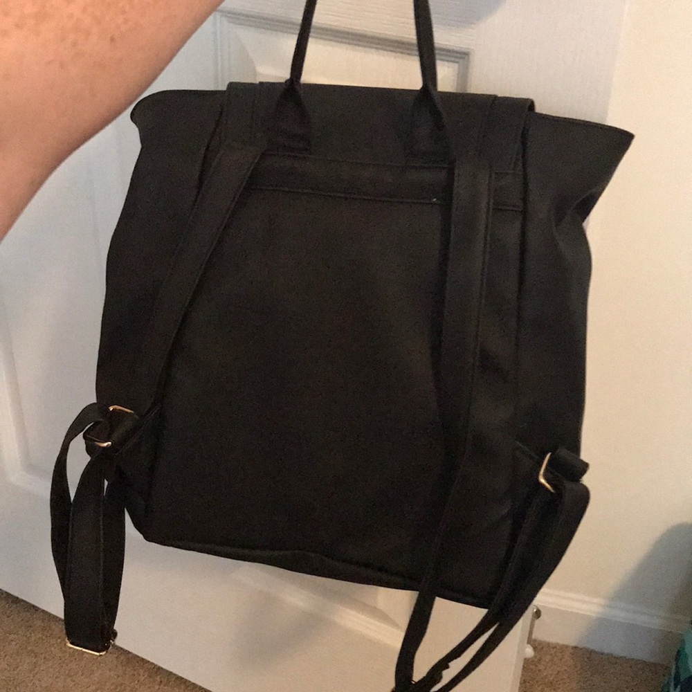 Black Backpack Purse - Picture 7 of 8
